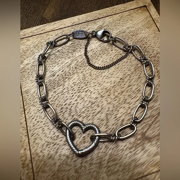 James Avery Changeable Heart Charm Bracelet - Picture 5 of 6